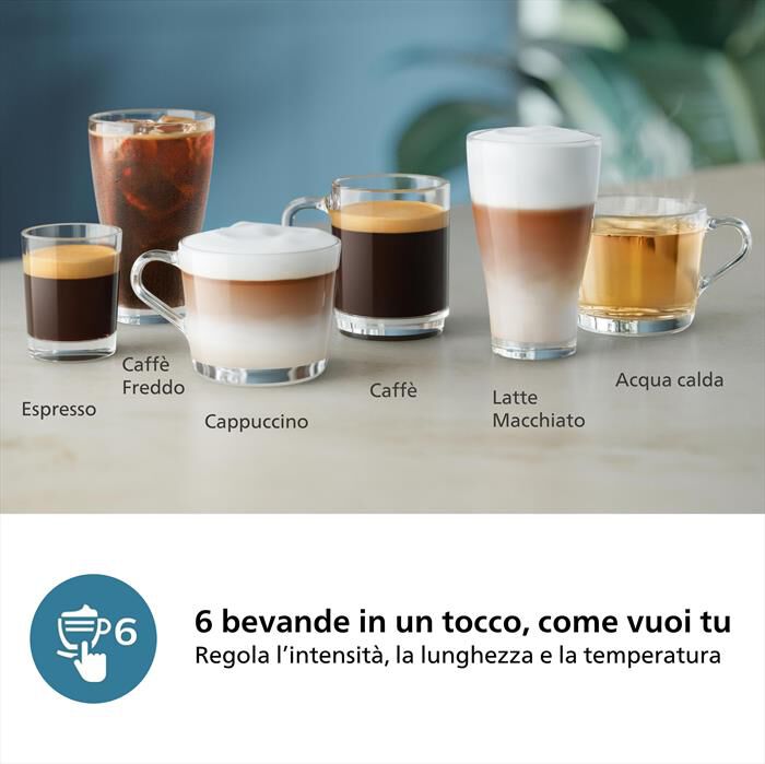 PHILIPS - Macchina da caffè SERIES 3300 LATTEGO  EP3347/90