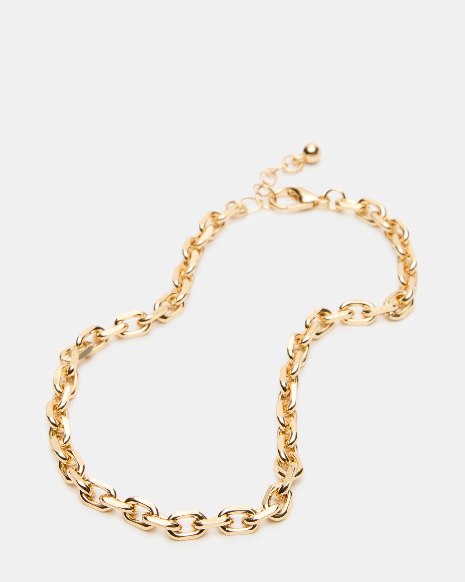 2-piece Pearl Chain Anklet Set