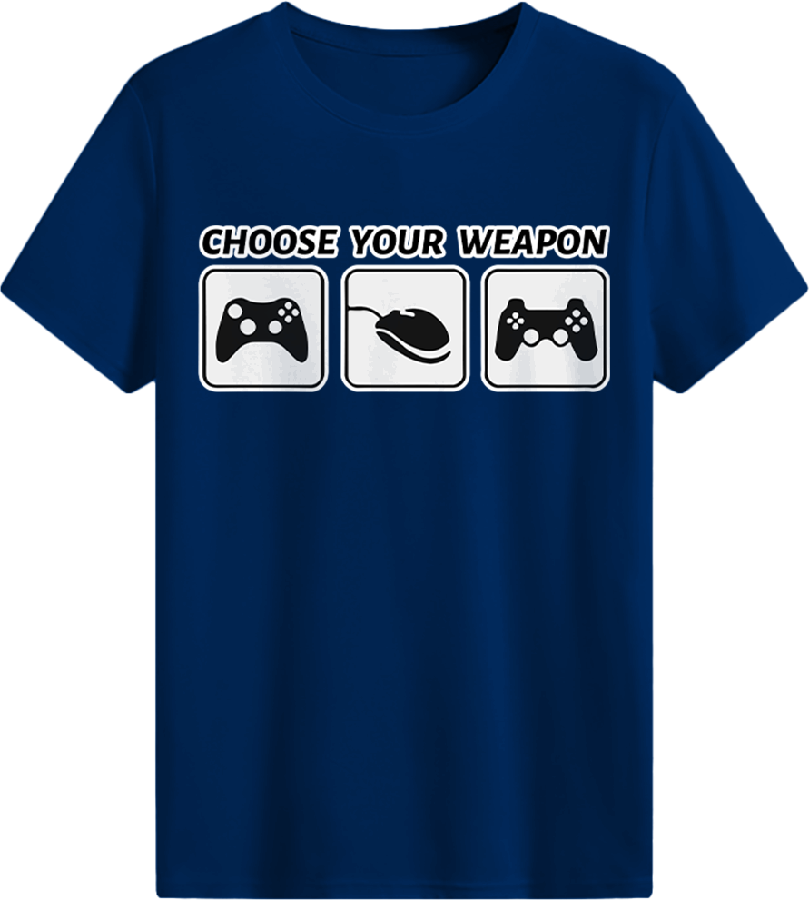 CHOOSE YOUR WEAPON T-shirt