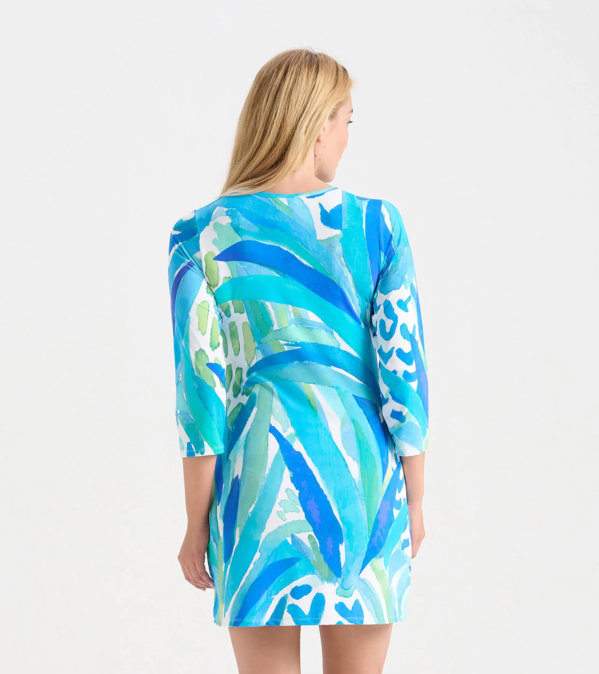 Women's Painted Pineapple Seaside Beach Dress