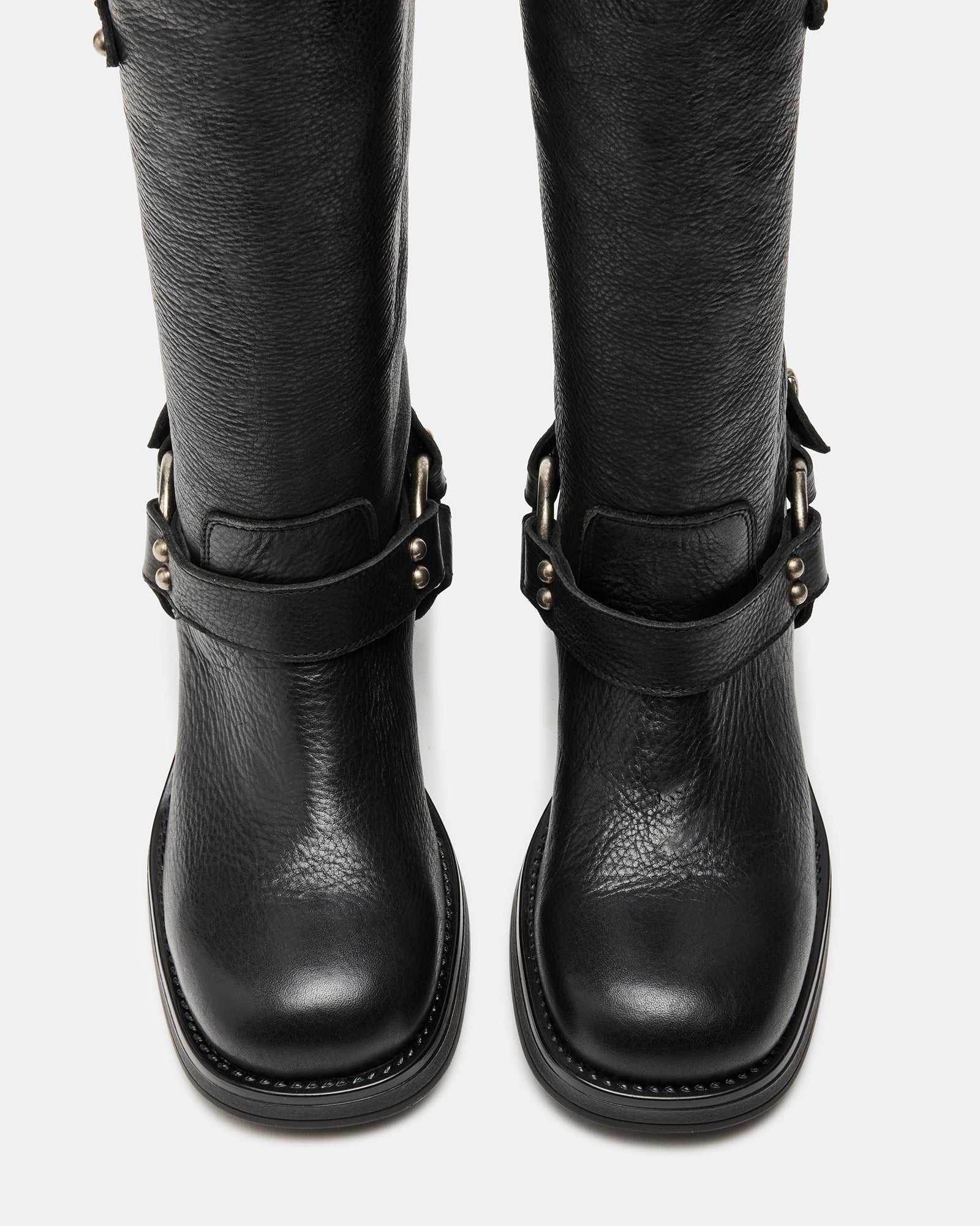Astor Black Leather