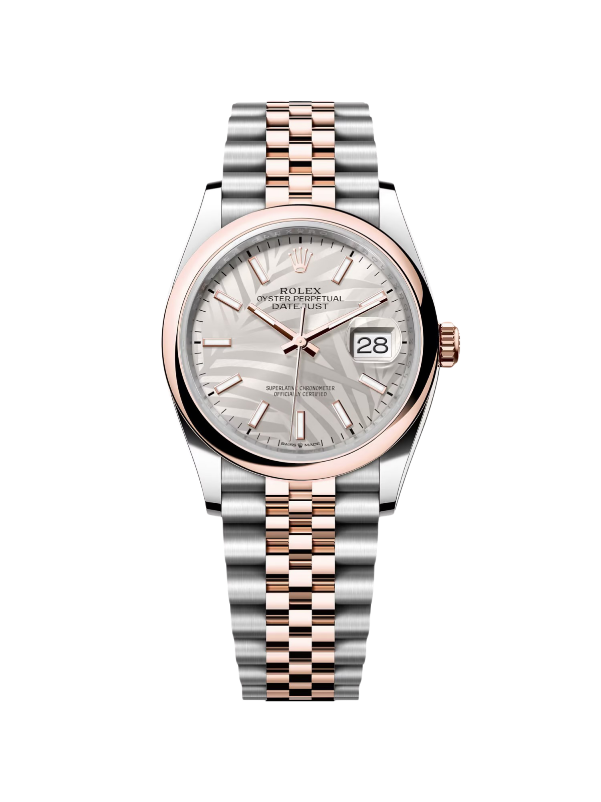 RLX  Datejust 36mm 126201 Silver Dial Oyster Bracelet Watch
