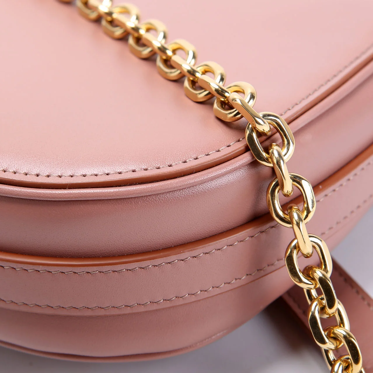 Chain Maillon Triomphe Calfskin Mauve/Gold