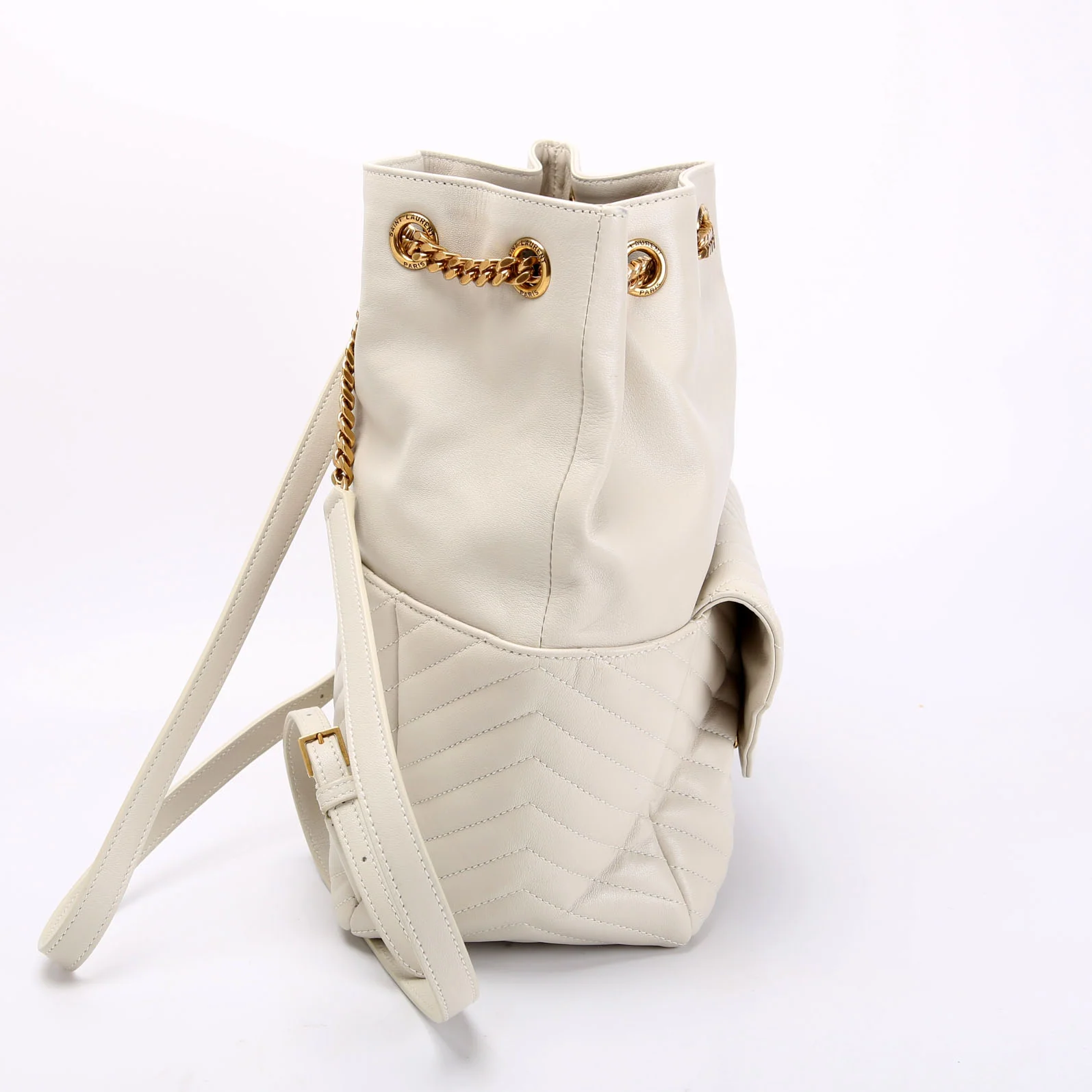 SAINT LAURENT Joe Backpack Quilted Lambskin 672609