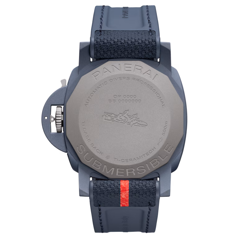 【7A Quality】Panerai Submersible QuarantaQuattro Luna Rossa Ti-Ceramitech™ 44mm PAM01543