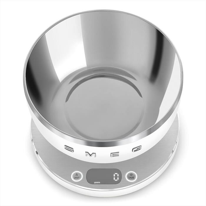 SMEG - Bilancia da cucina Linea Collezione KSC01WHMWW-Bianco Opaco