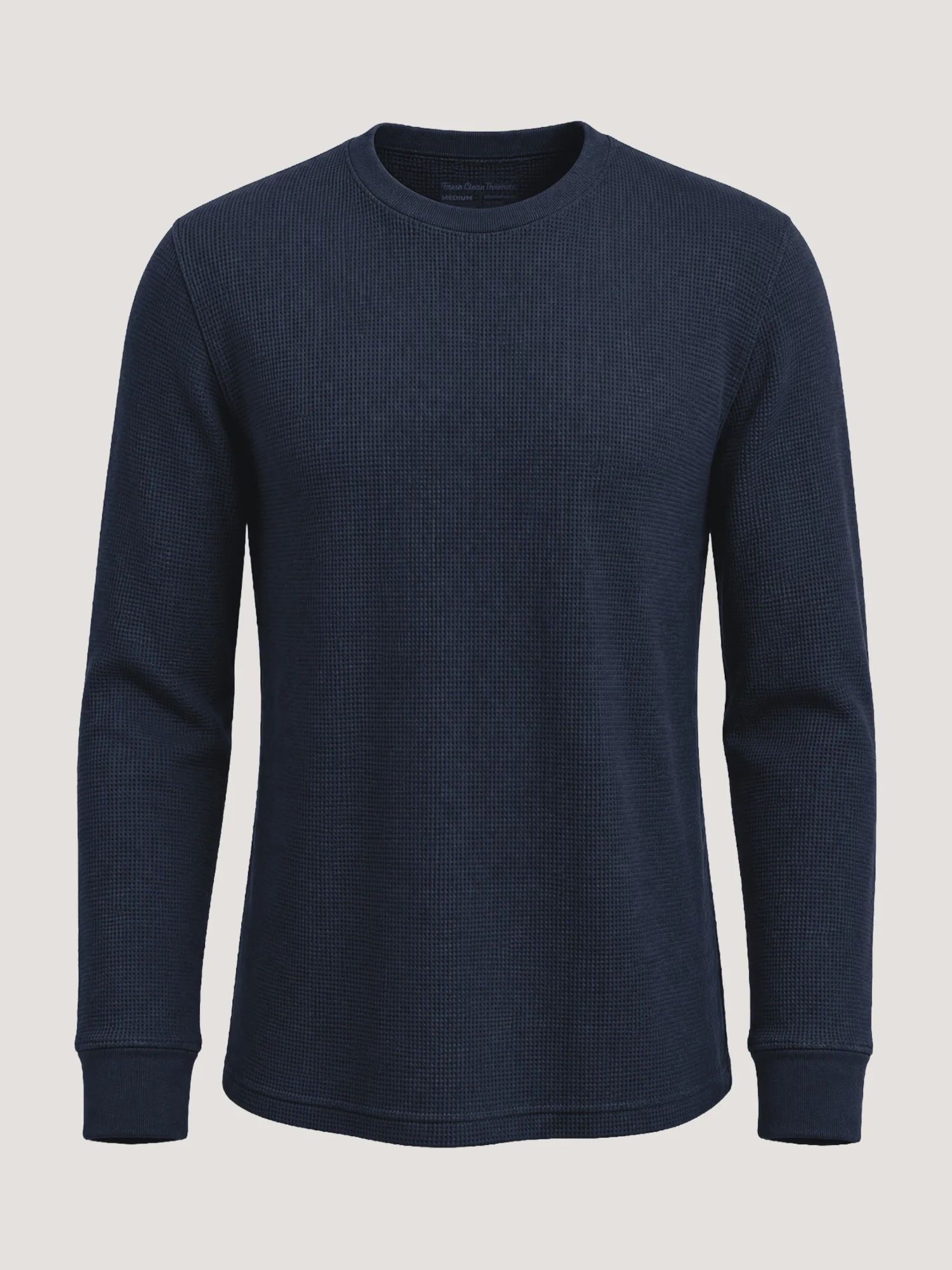 Dark Navy Waffle Thermal