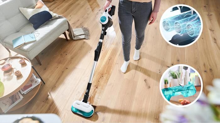 BOSCH - Aspirapolvere ricaricabile BCS71HYG4-Black,White