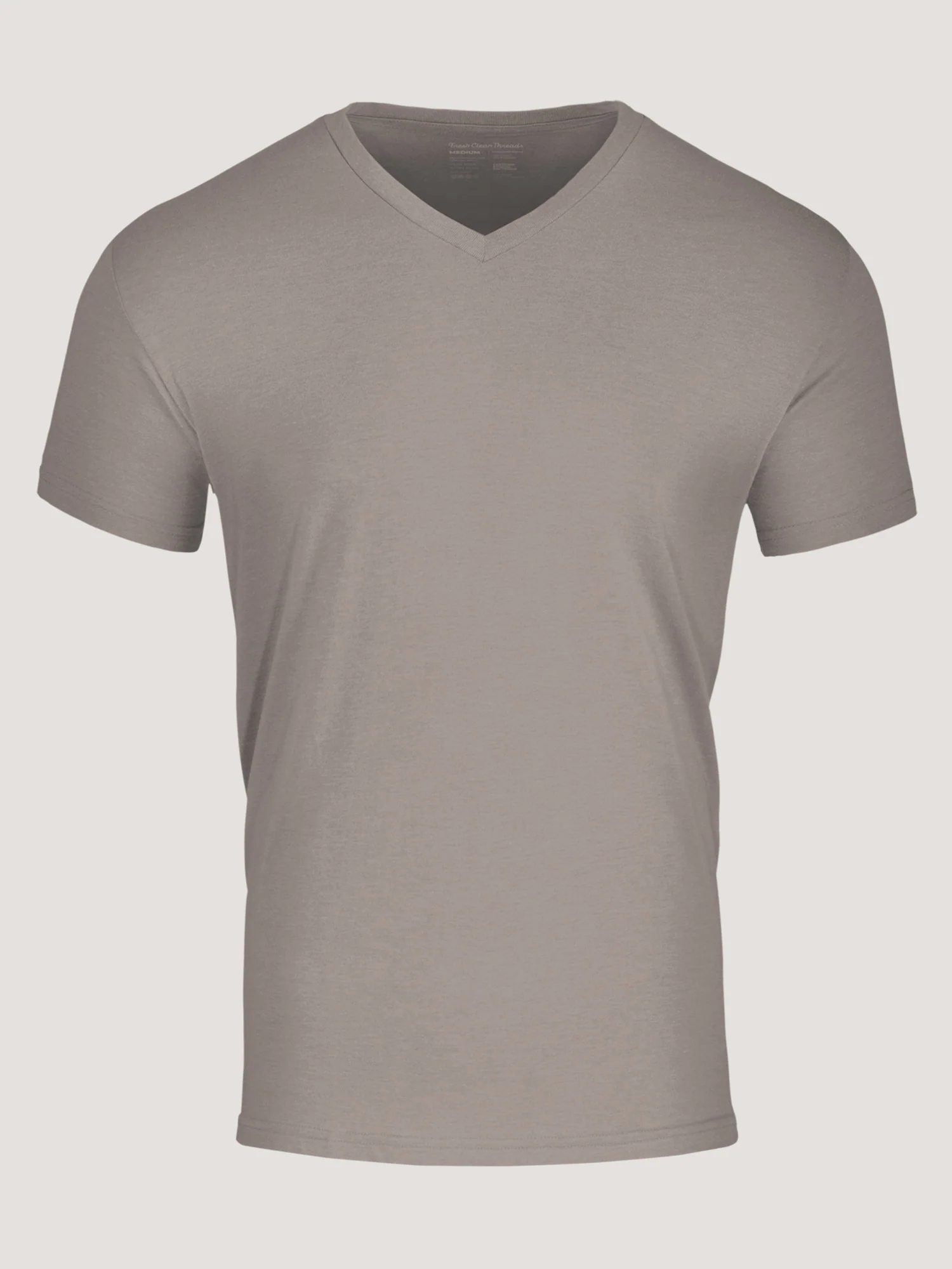 Taupe V-Neck