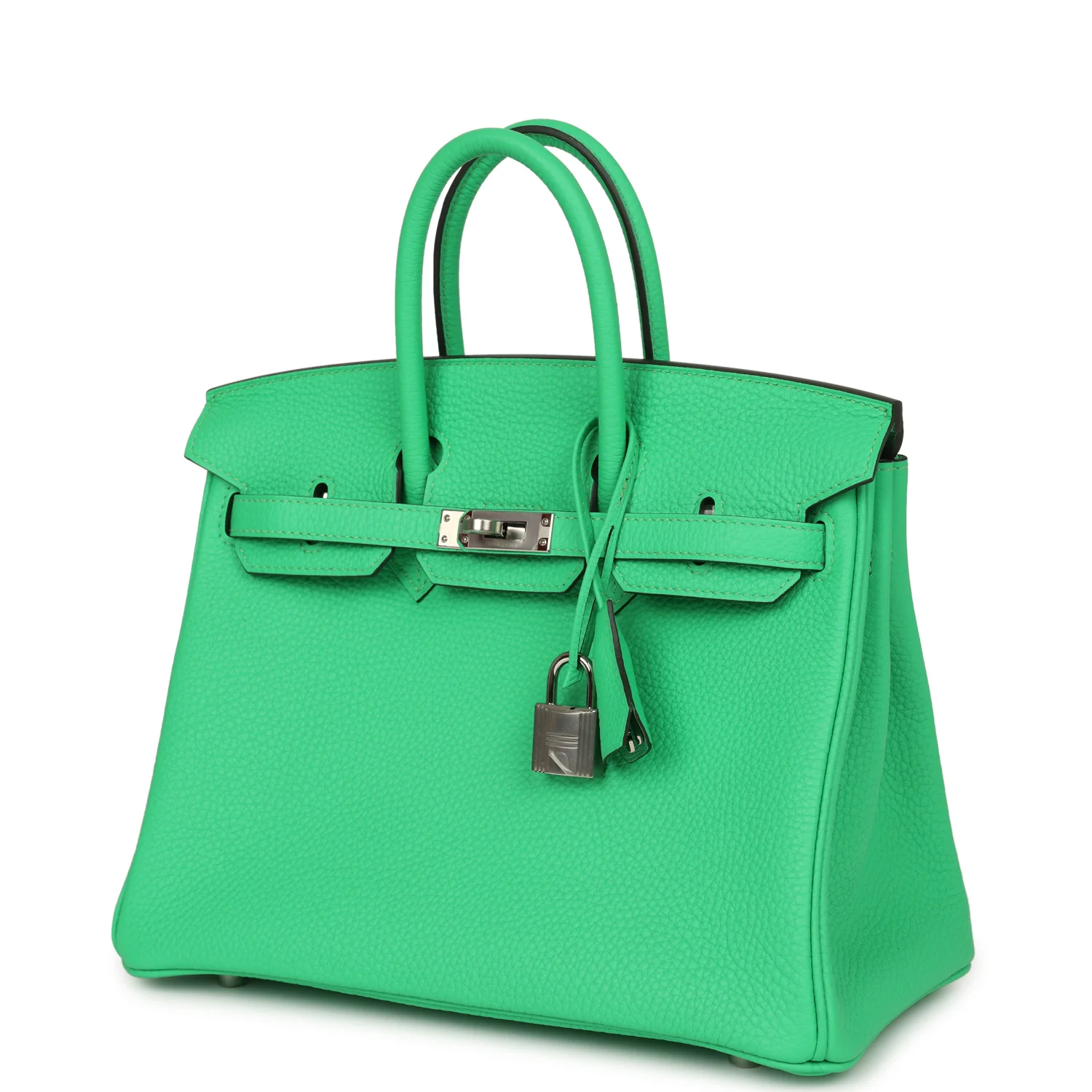 Hermes Birkin 25 Vert Comics Togo Palladium Hardware