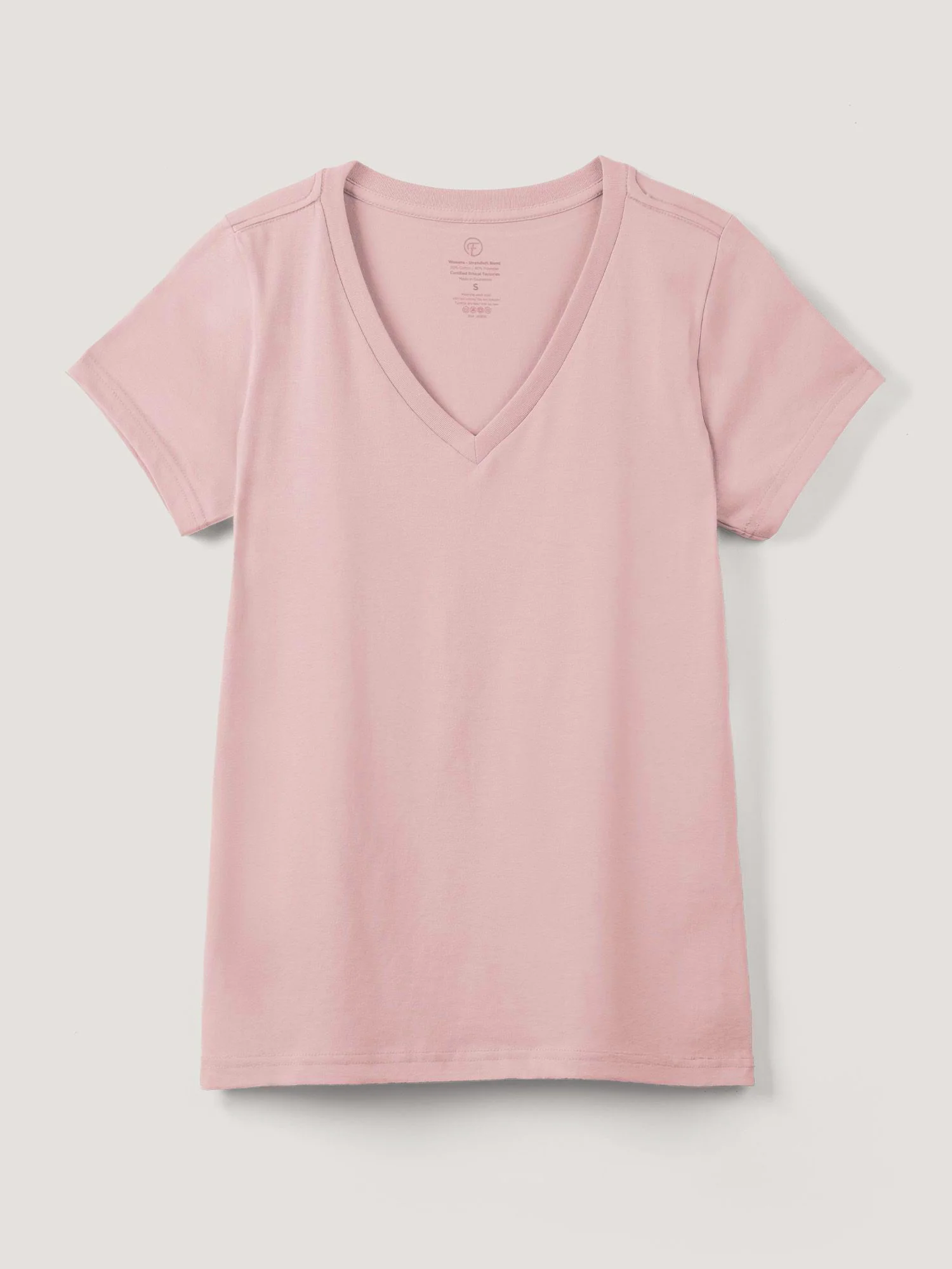 Blush Everyday V-Neck Tee