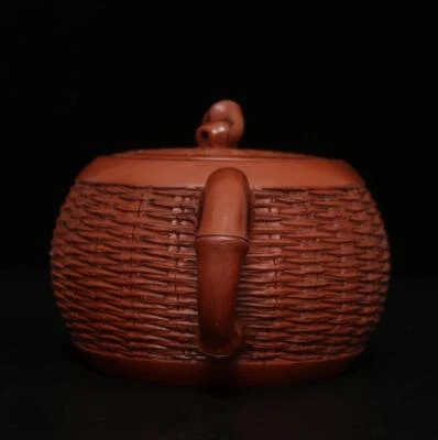 Ruixin Signed Old Chinese Handmade Yixing Zisha Teapot