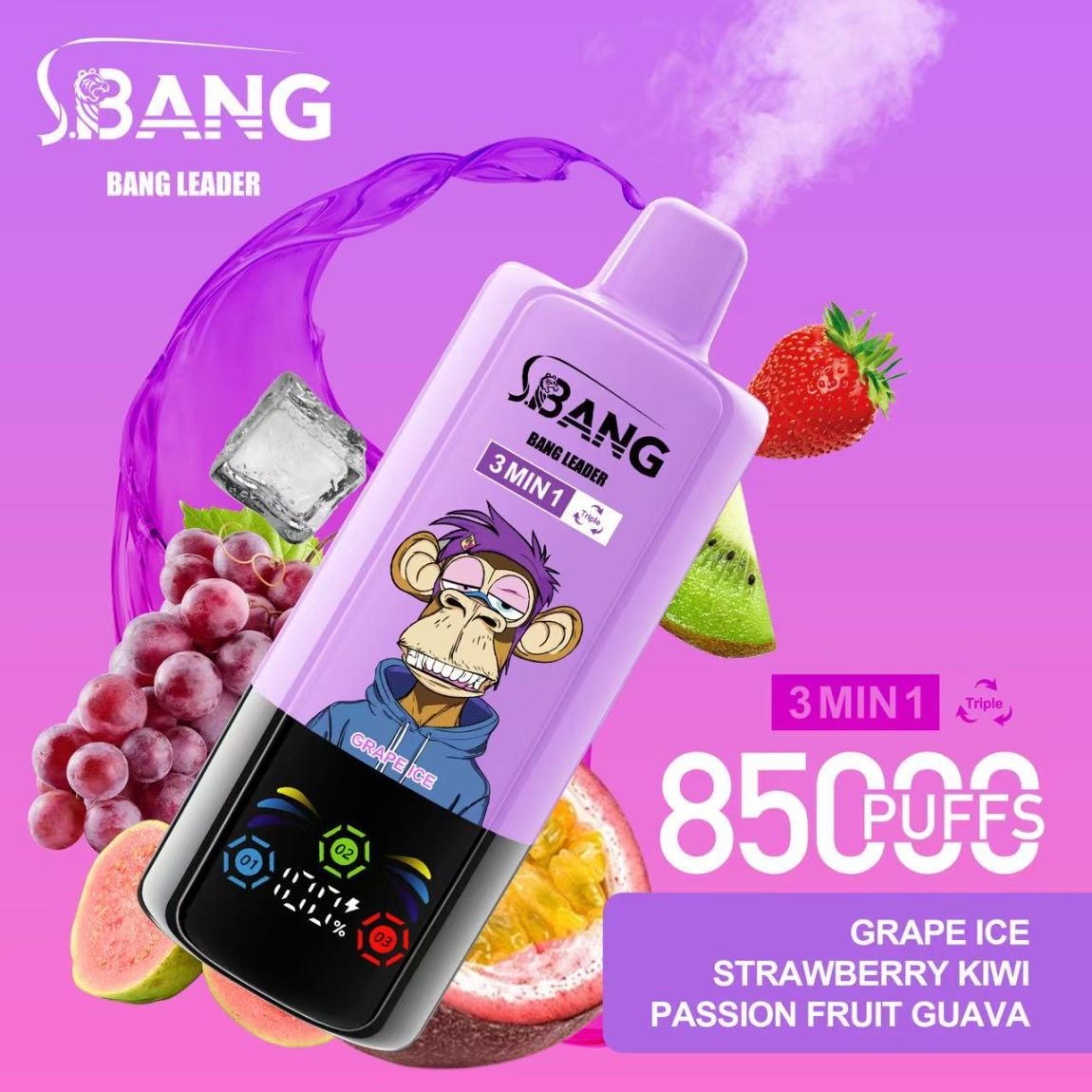 Local EU vape warehouse packed with bangeuvape stock ready for shipping