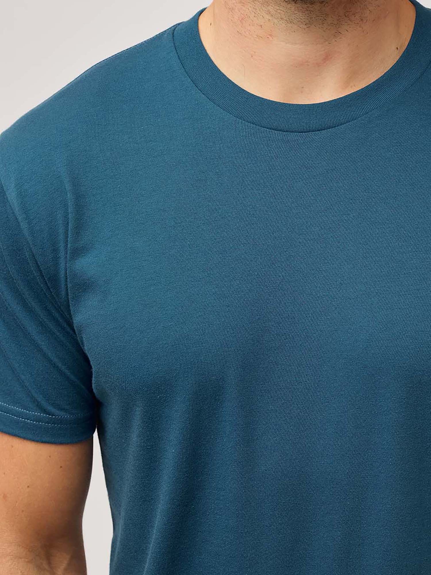 Sea Blue Crew Neck