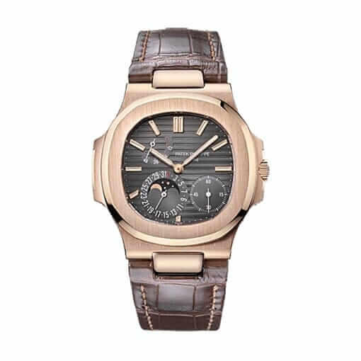 Patek Grey Leather Replica