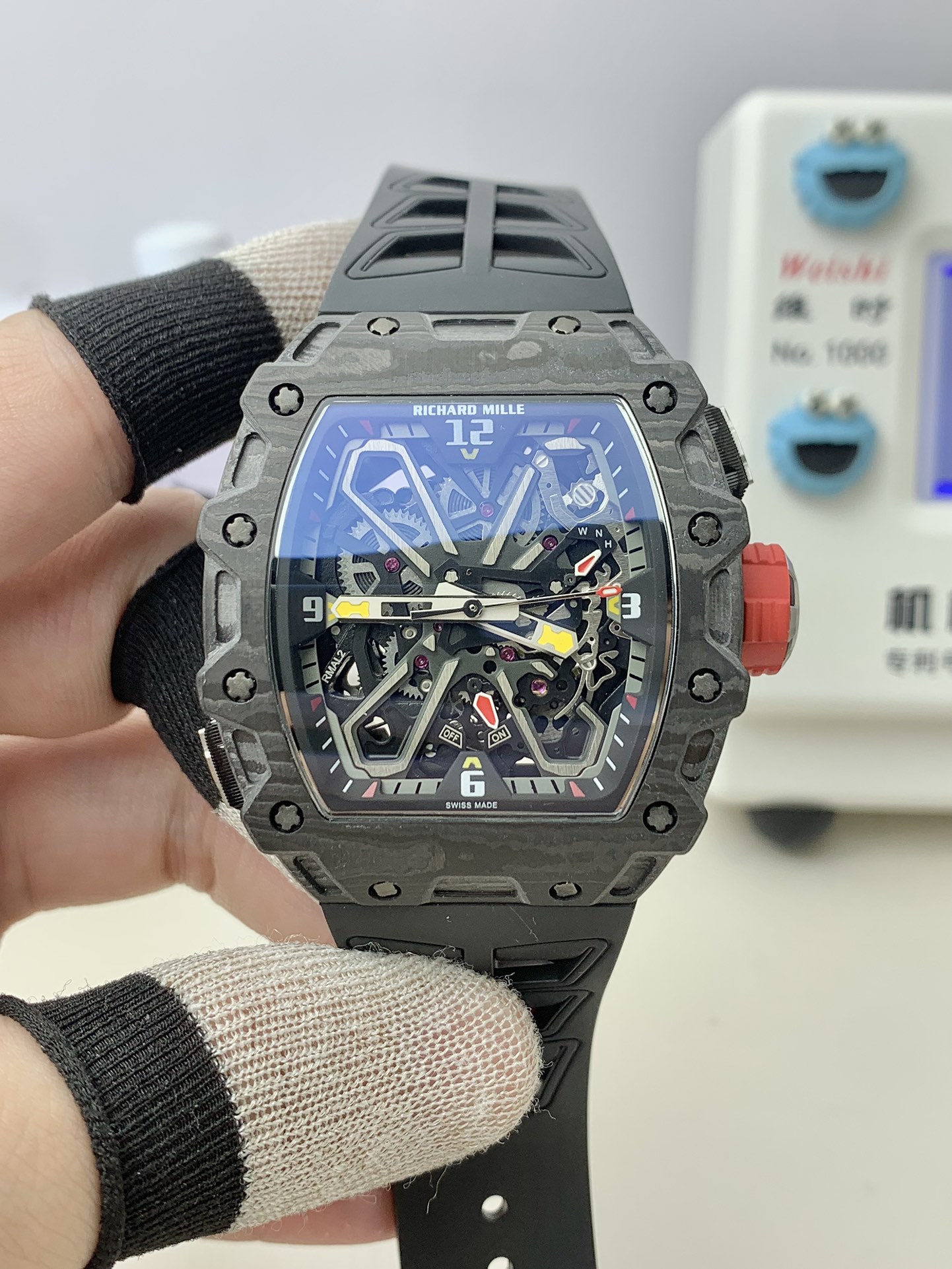 【7A Quality】Best Richard Mille RM35-03 Replica Watch with Skeleton Design