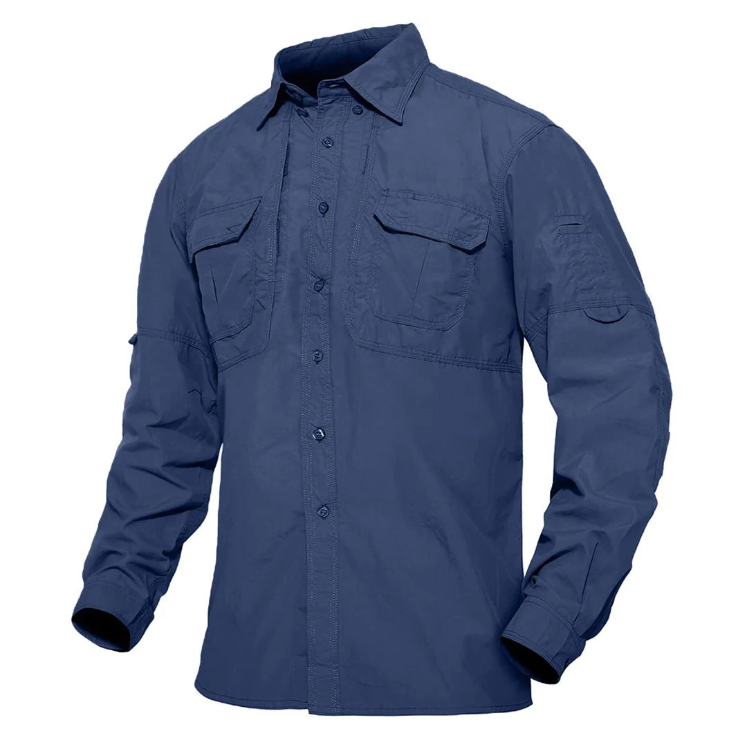 Men's Breathable Quick Dry Long Sleeve Shirts