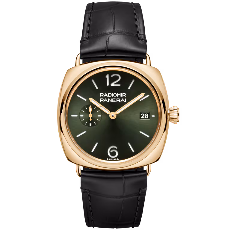 【7A Quality】Panerai Radiomir Quaranta Yellow Gold 40mm PAM01437