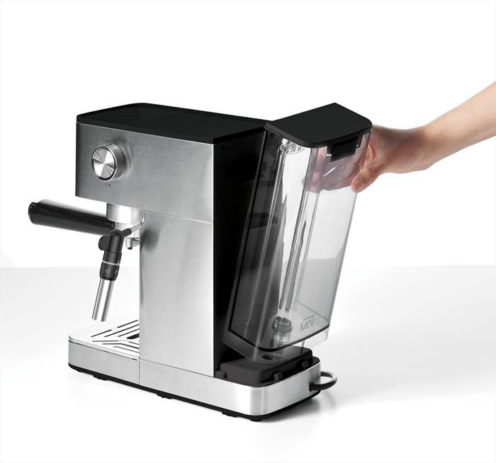 POLTI - Macchina da caffè espresso COFFEA P10S + 54 CIALDE-Argento