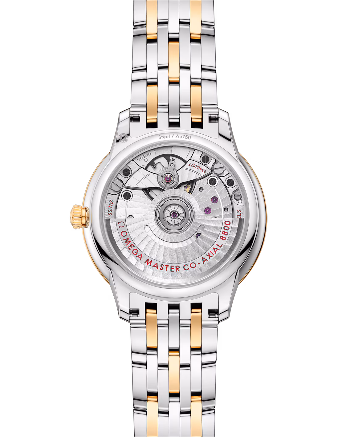 Omega De ville Prestige Stainless steel & 18K Yellow Gold Lady's Watch 34mm 434.20.34.20.08.001