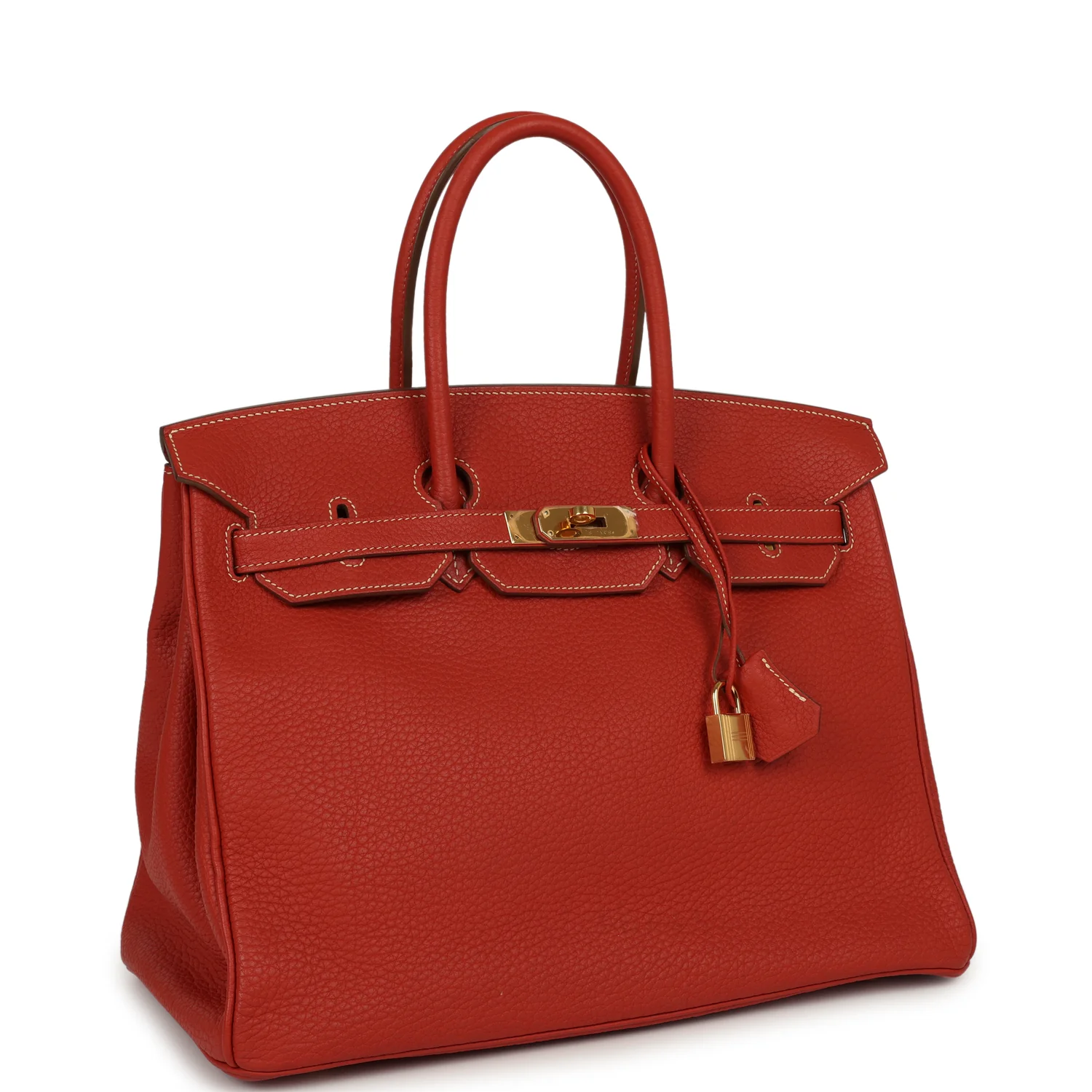 Hermes Birkin 35 Sanguine Fjord Gold Hardware