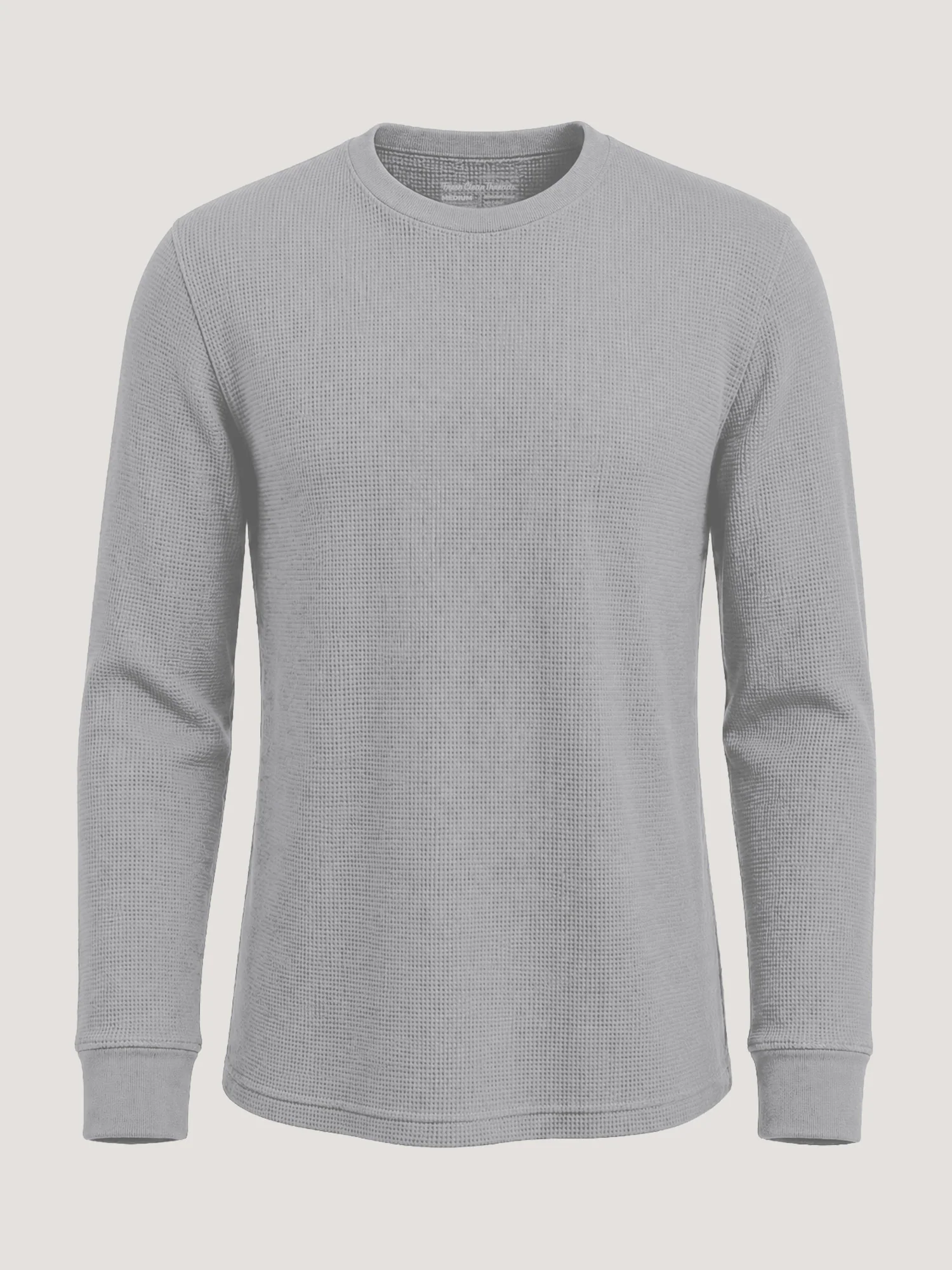 Heather Grey Waffle Thermal