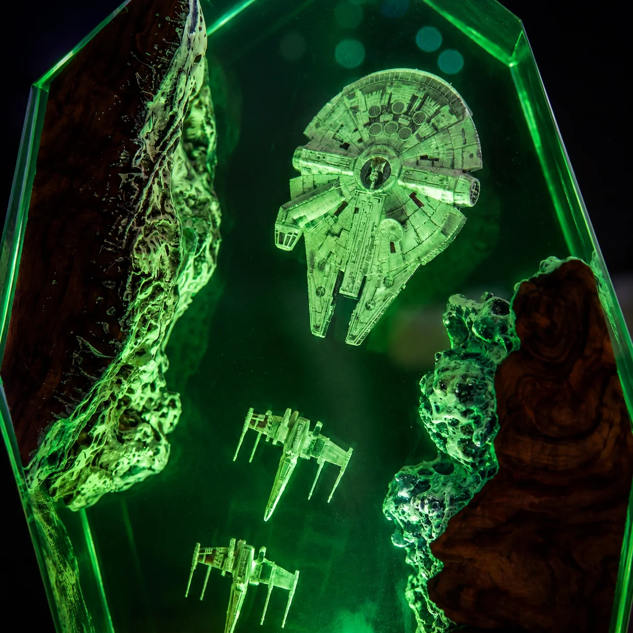 Customized Falcon Lamp