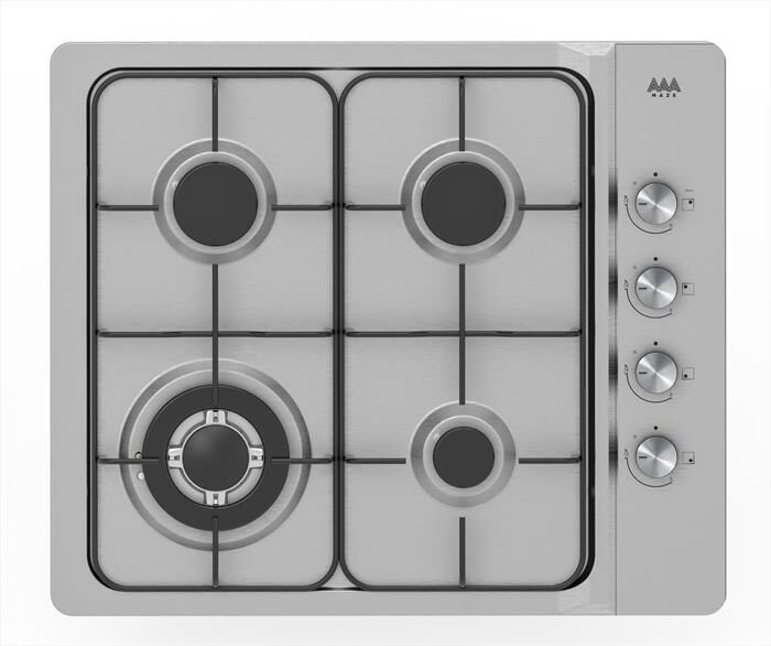 AAAMAZE - Piano cottura a gas AMGH60L43 59 cm-Inox