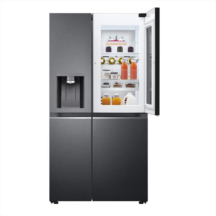 LG - Frigorifero side by side GSXV91MCAE Classe E-Black