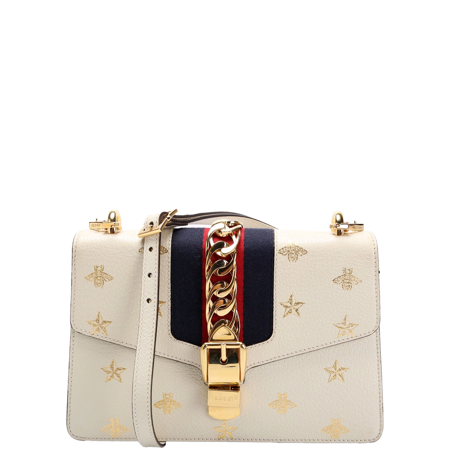 524405 Sylvie Shoulder Small Ivory