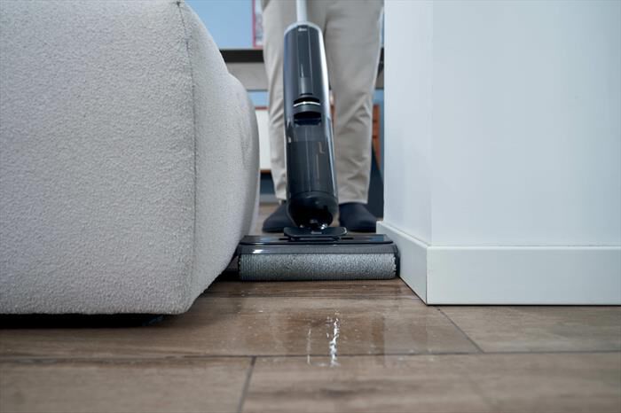 HOOVER - Scopa elettrica HW300 011-Nero, Argento