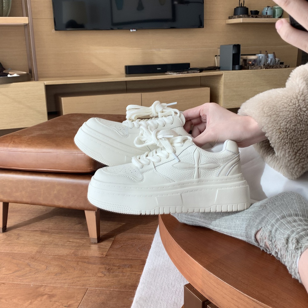 Round show young Sports shoes frenum spring shoes for women