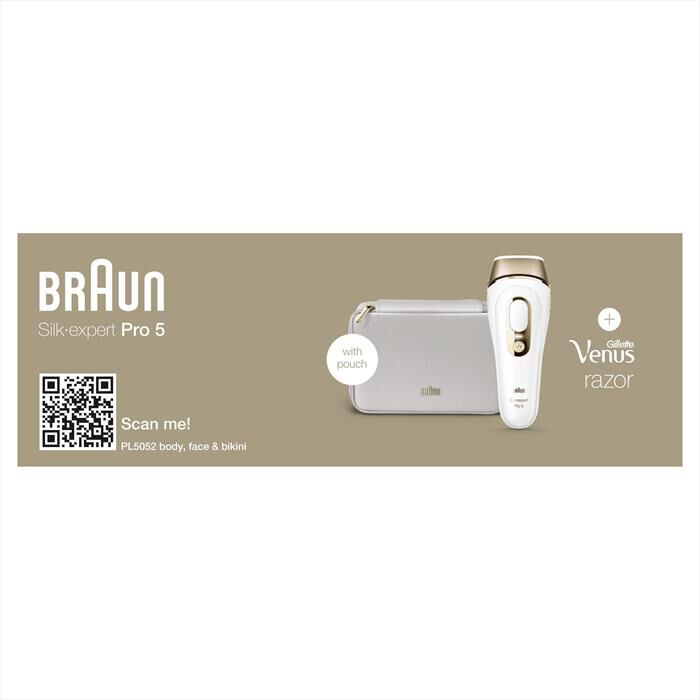 BRAUN - Epilatore a luce pulsata PL5052