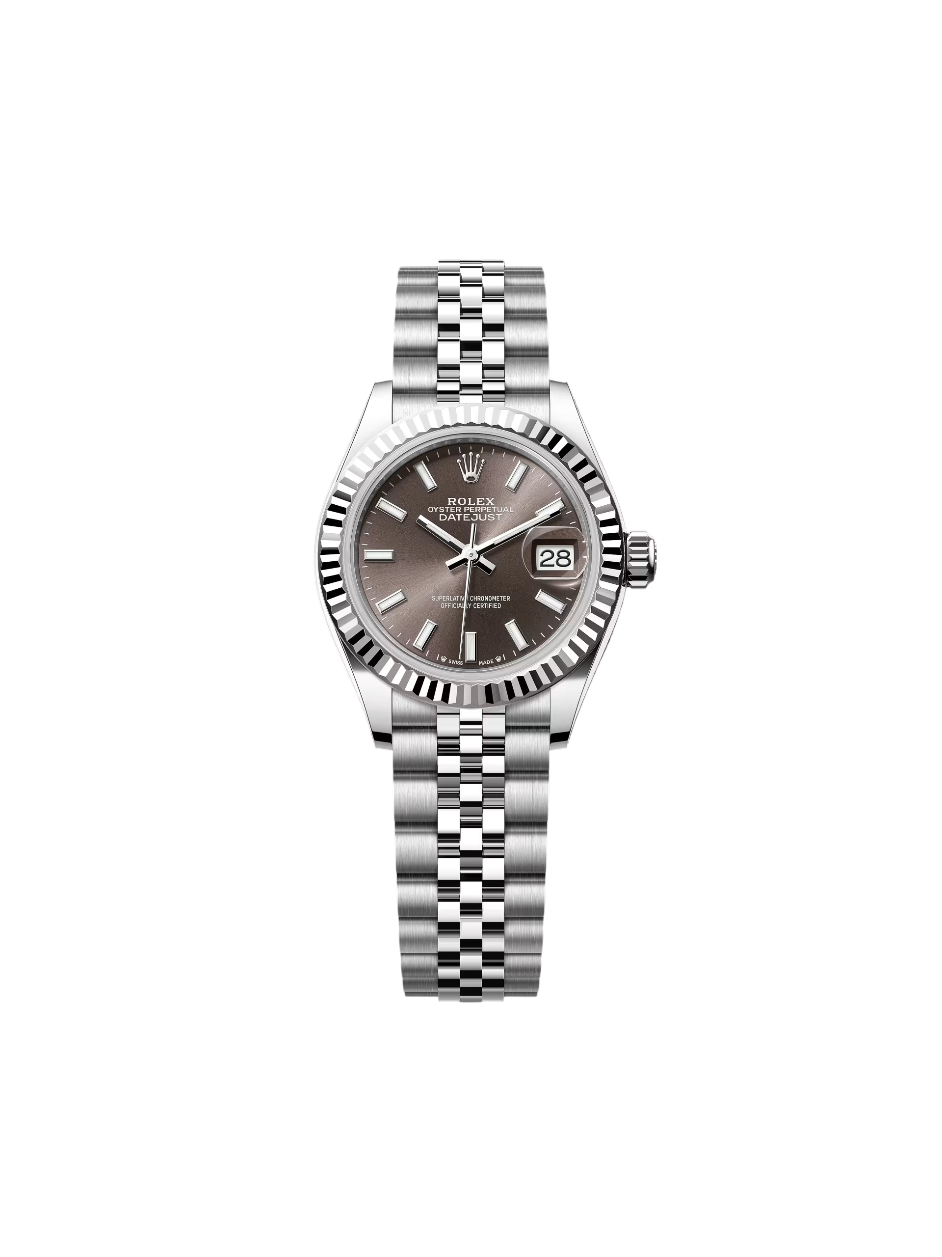 RLX Lady-Datejust 31mm 279174 Dark Grey Dial Oyster Bracelet