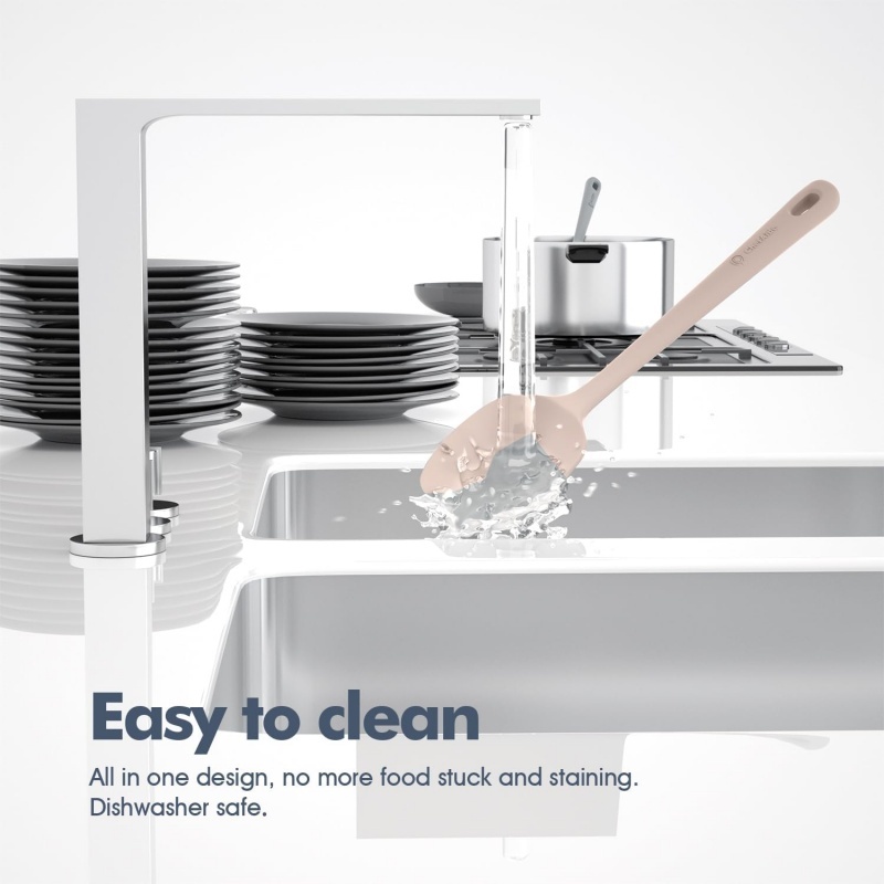 5 Pieces Silicone Spatula Set