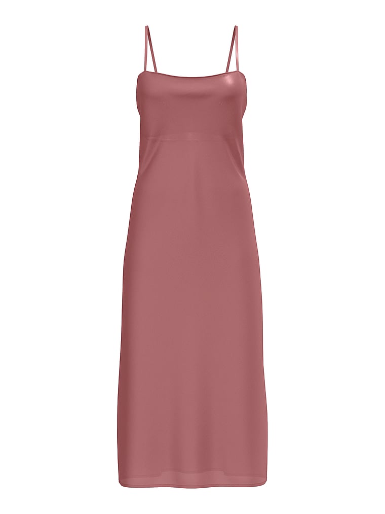 Victoria's Secret Luxe Satin Long Slip Dress