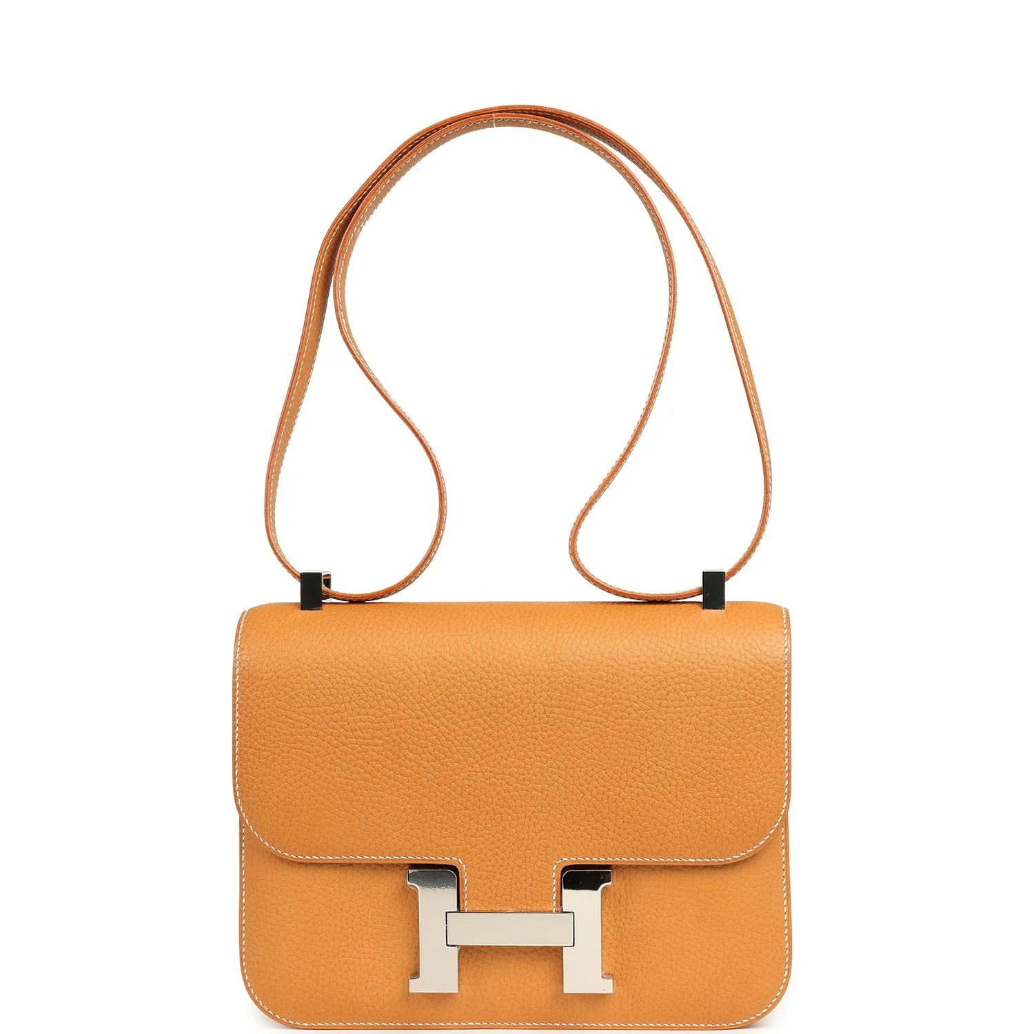 Hermes Constance 24 Naturel Sable Vache Naturel Graine Palladium Hardware
