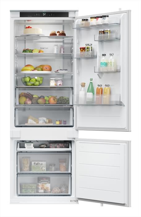 CANDY - Frigorifero combinato CNBQT3719EW Classe E 382 lt-Bianco