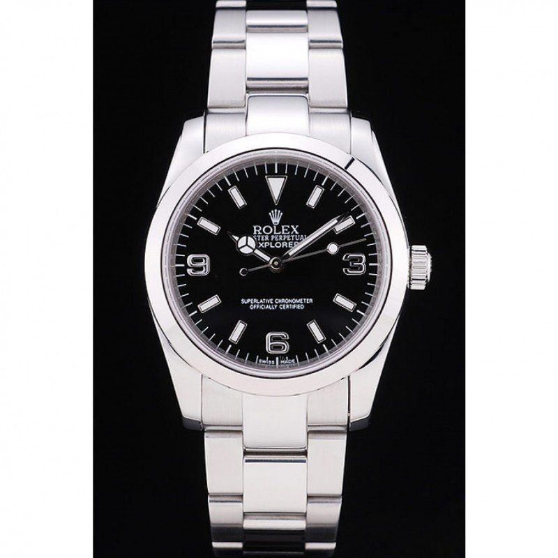 Superclone Rolex Explorer 36mm Black Dial SRL156 14270