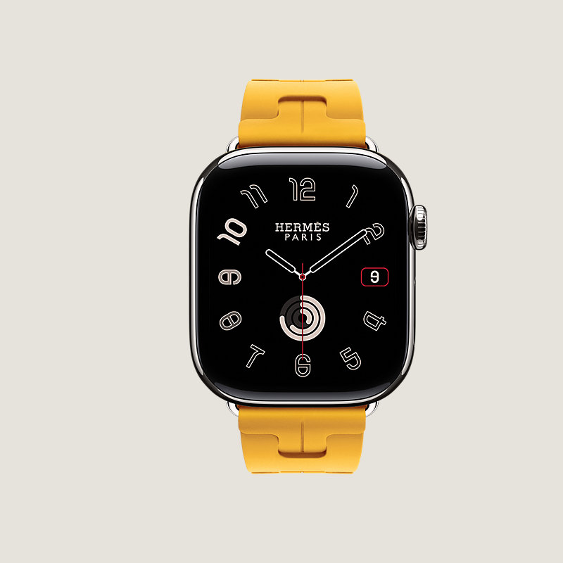Series 11 case & Band Apple Watch Hermès Single Tour 42 mm Deployment Buckle Kilim