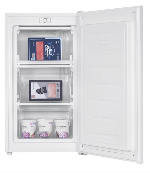 TECHLIFE - Congelatore verticale TFCV081 Classe E 60 lt-Bianco