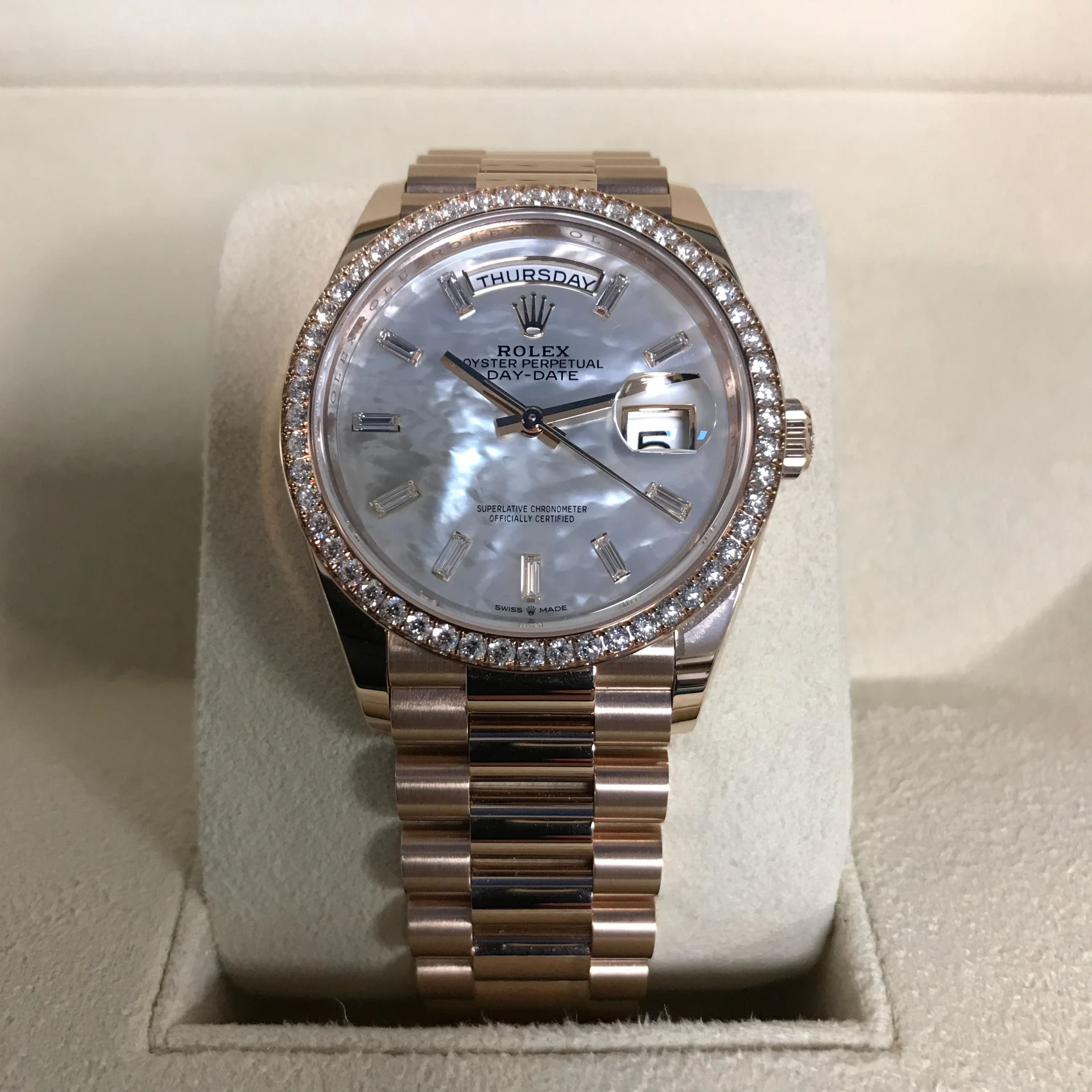 RLX  Day-Date M128345RBR-0077 36mm