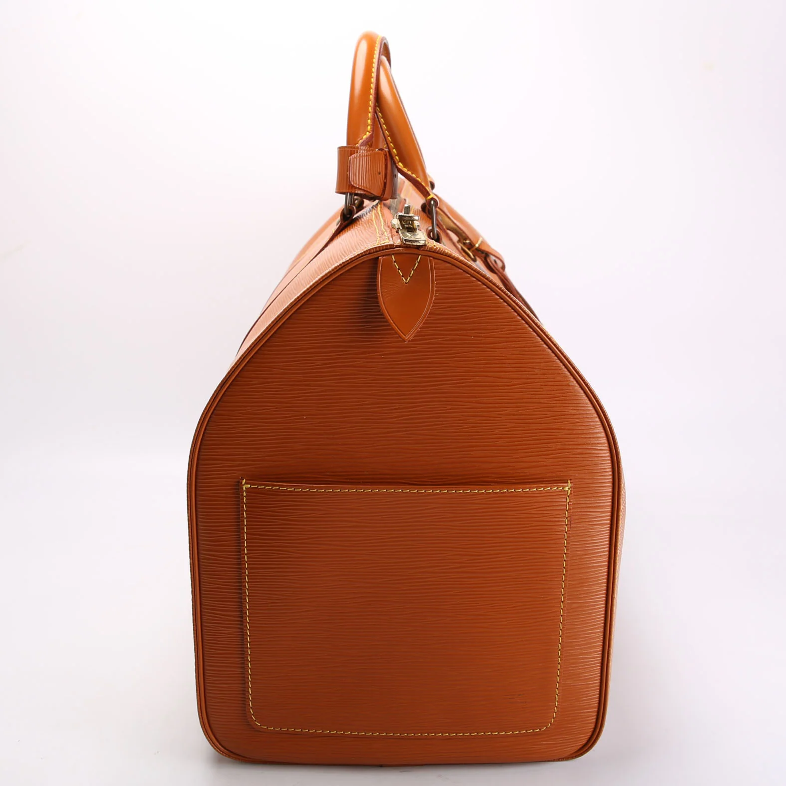 LOUIS VUITTON Keepall 50 Epi Brown