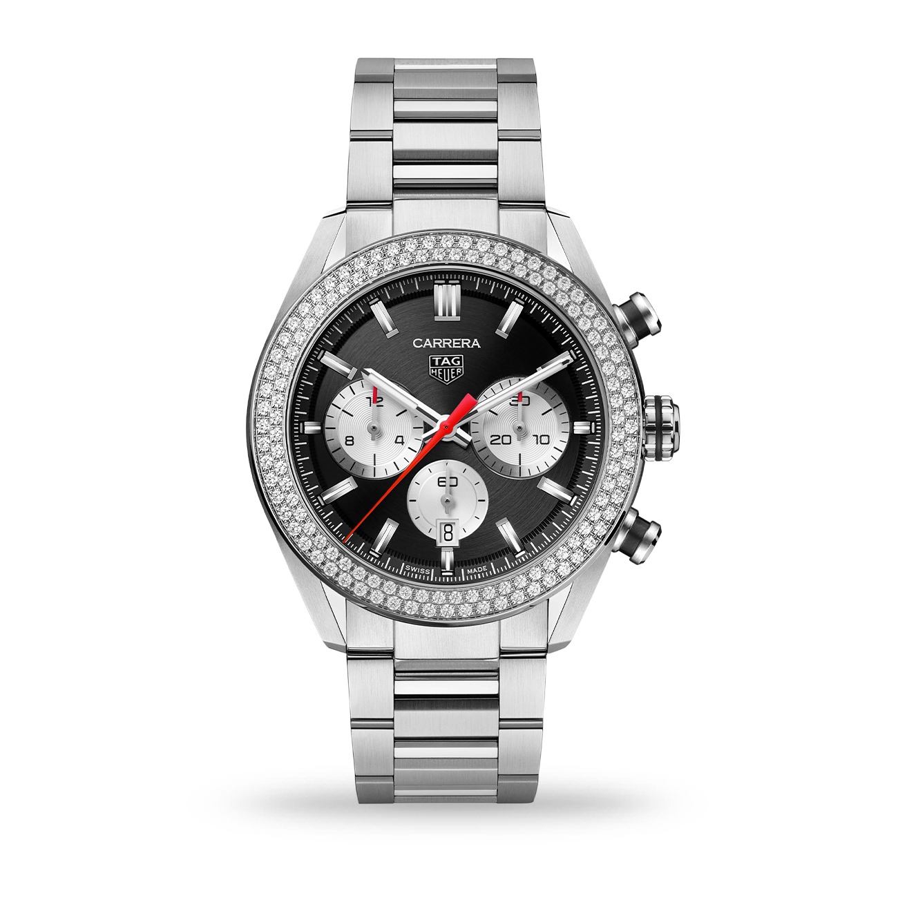 【Super Clone】TAG Heuer Carrera Chronograph Automatic 44mm Steel CBN2A12.BA0643