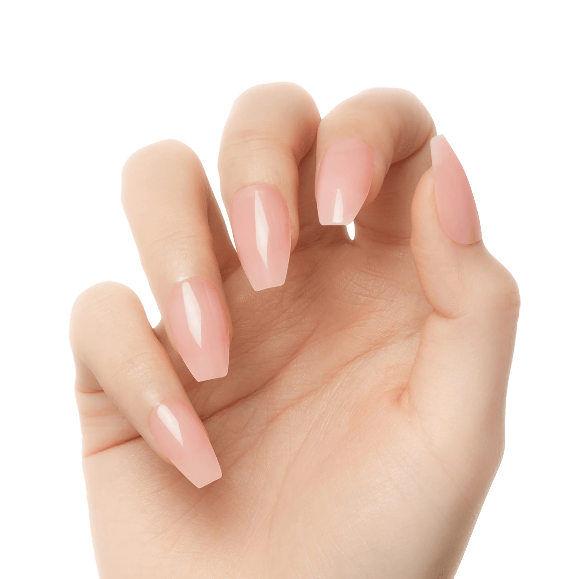 KISS Bare but Better Press On Glue Nails - Bare Nude