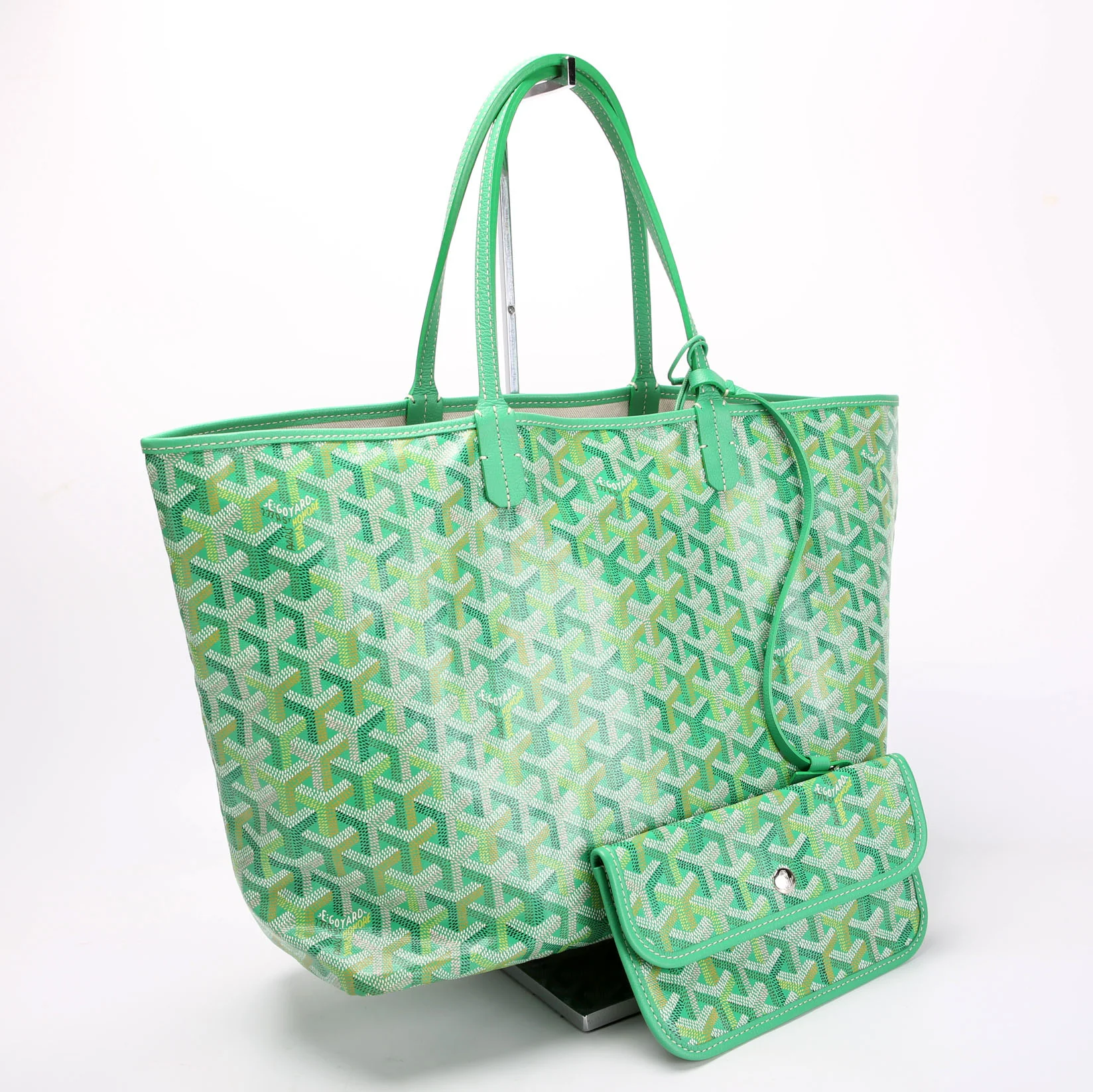 GOYARD St Louis PM With Bag Clip Meadow