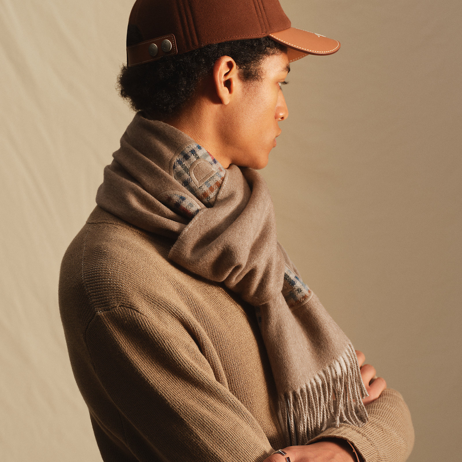 Recto-Verso Maillons Colores scarf