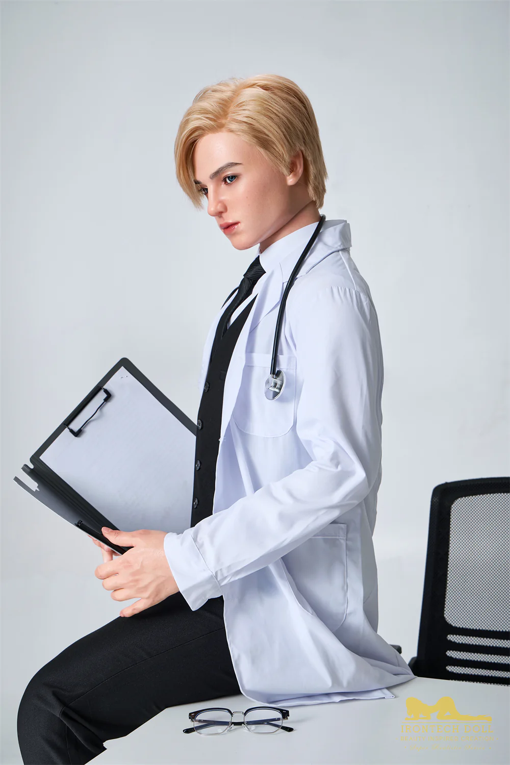 Irontechdoll Lucas 5ft58 / 170cm #M9 Full Silicone Cosplay Handsome Boy Sex Doll
