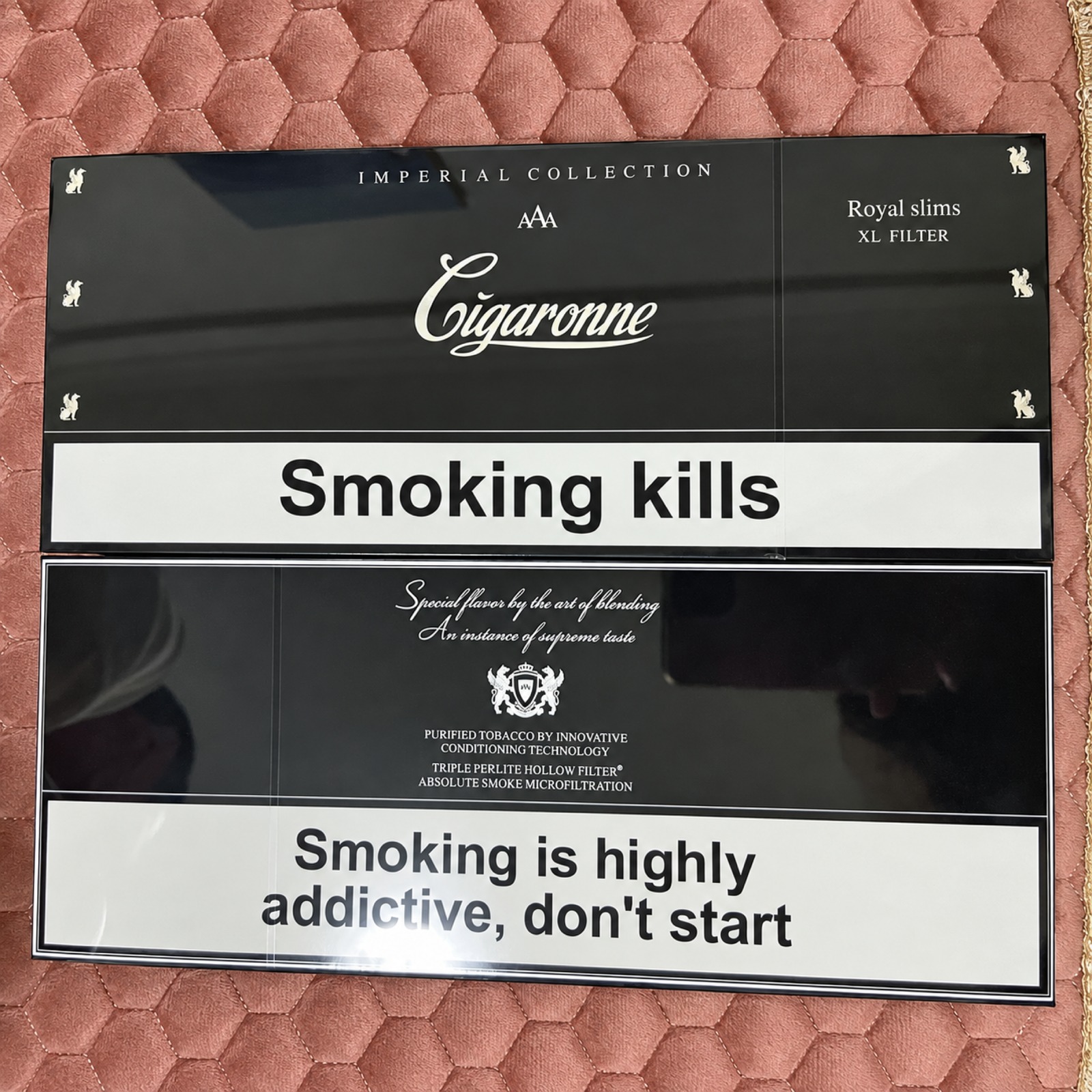 Cigaronne Royal Slims Black