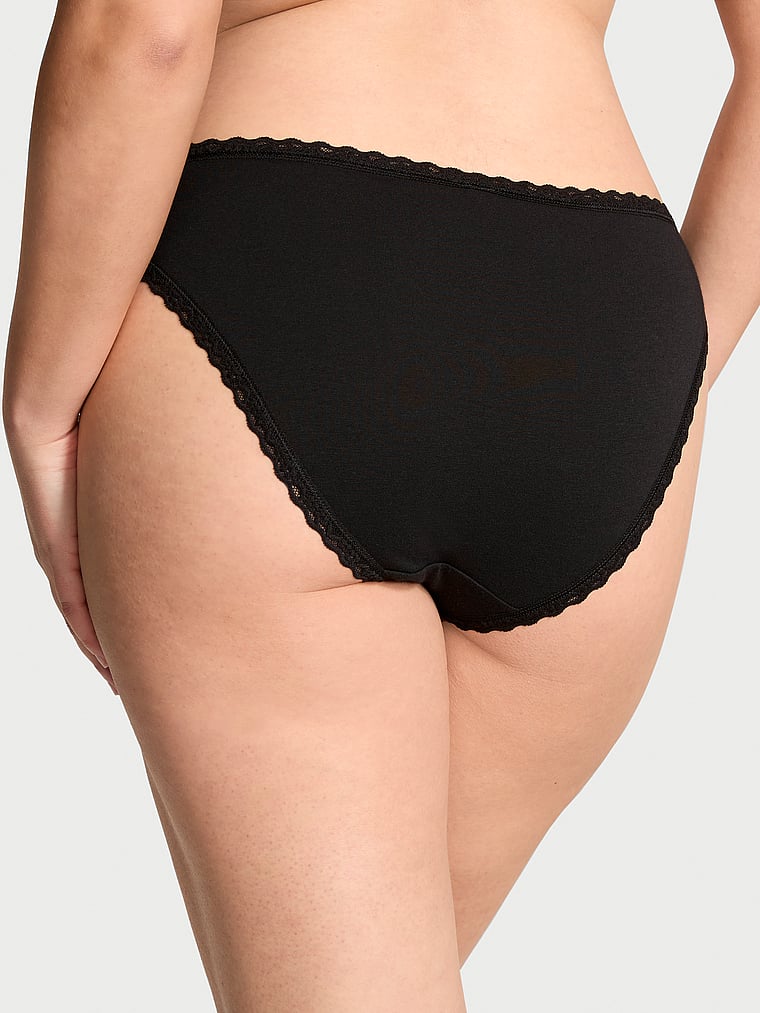 The Lacie Lace-Waist Bikini Panty Smooth